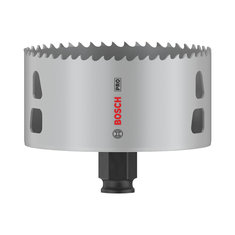 Bosch 1x Scie trépan PRO Multi Material Power Change Plus (pour Bois résineux, Cloison sèche, Ø 95 mm, Professional Accessoire P