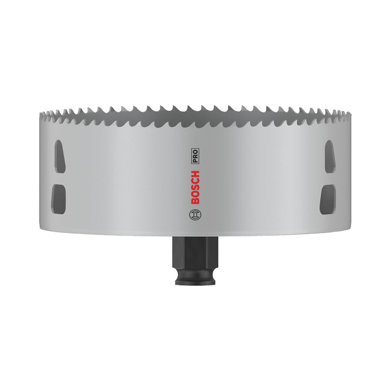 Bosch 1x Scie trépan PRO Multi Material Power Change Plus (pour Bois résineux, Cloison sèche, Ø 133 mm, Professional Accessoire 