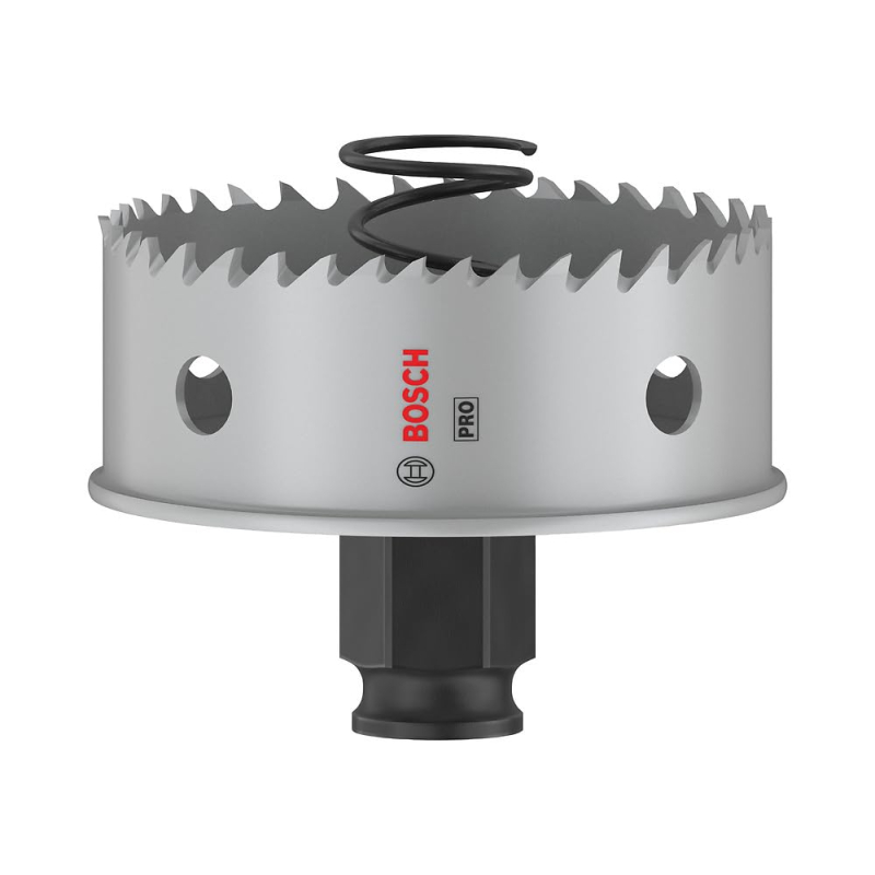 Bosch 1x Scie trépan PRO Sheet Metal Power Change Plus (pour Tôles en acier inoxydable, Tôles en acier, Ø 67 mm, Professional Ac