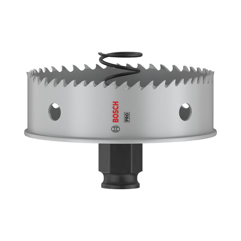 Bosch 1x Scie trépan PRO Sheet Metal Power Change Plus (pour Tôles en acier inoxydable, Tôles en acier, Ø 83 mm, Professional Ac