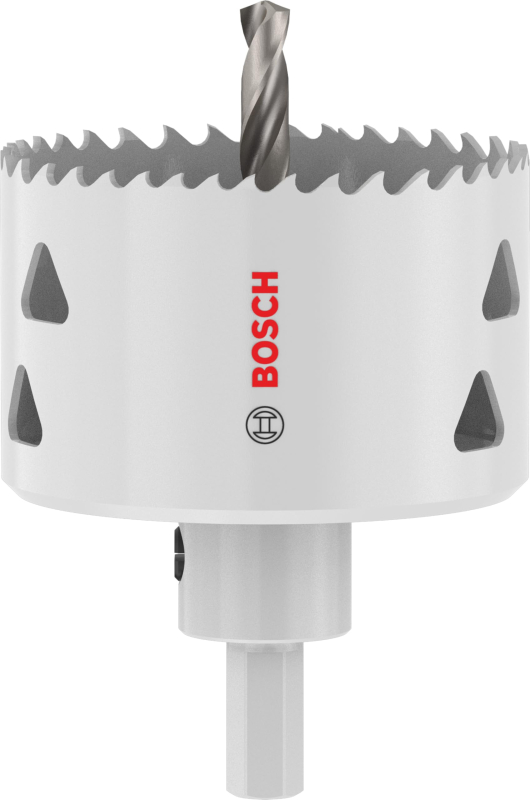 Bosch 1x Scie trépan avec adaptateur Multi Material (pour Acier, Cloison sèche, Ø 67 mm, Professional Accessoire Perceuses)