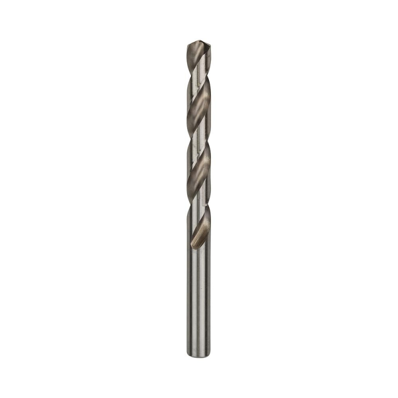 Forêt à Métaux Rectifié HSS-G, DIN 338, 135° Angle de Coupe, 87mm Longueur Utile, 10.5mm Diamètre, Lot de 5