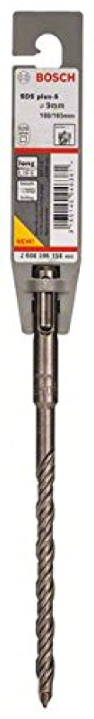 Bosch 2608596158 Foret SDS-Plus-5 pour Marteau perforateur Ø 9 mm Longueur 165 mm, 9.0