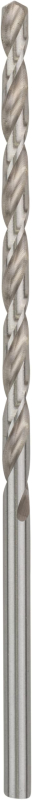 Bosch 5x Foret hélicoïdal PRO Metal HSS-G grande longueur (pour Métaux non ferreux, Acier, Ø 4,80 mm, Professional Accessoire Pe