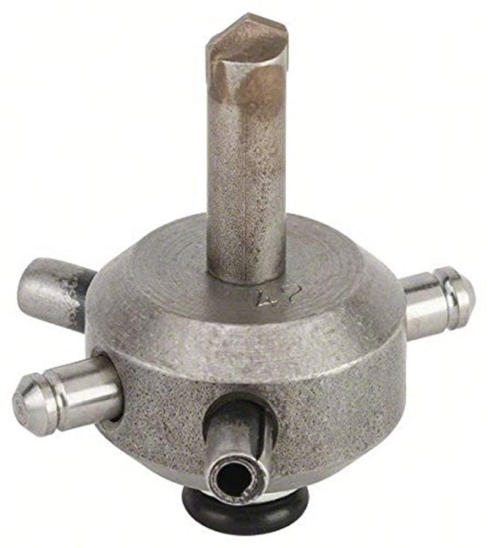 Bosch Outillages 2608597476 Croix De Perçage, 0 W, 0 V, Grey, 42 mm