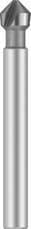 Fraise à Noyer Coniques, 6.3 Diamètre, 45 Longueur Totale
