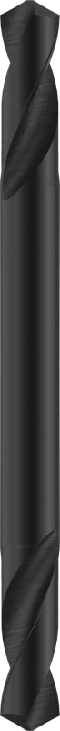 Forêt à Métaux à Double Pointe HSS-G, 5.10mm Diamètre, 17mm Longueur Utile, Lot de 10