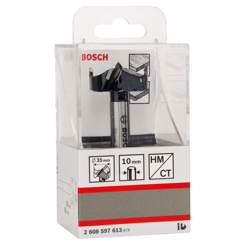 Bosch 2608597601 Mèche à façonner à mise rapportée en carbure Ø 15 mm
