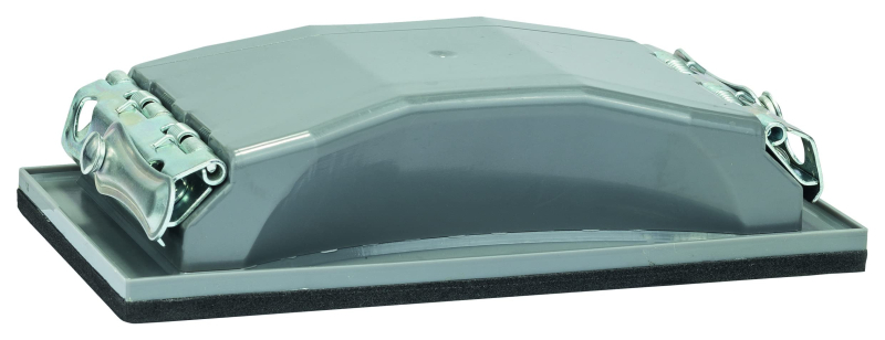 Bosch Outillages Bloc de Ponçage Manuel en Plastique, Noir, 69mm x 98mm Multicolore