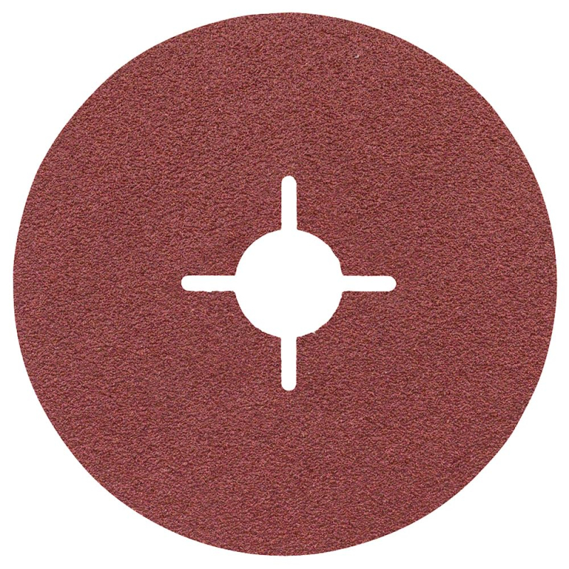 Bosch Outillages Disque Abrasif sur Fibre, 80 Grain, 115mm,