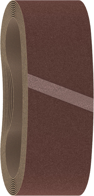 Bosch 10x Bande abrasive PRO Paint on Wood and Hardwood X440 pour ponceuses (pour Peinture sur bois, Bois dur, 75 x 533 mm, Grai