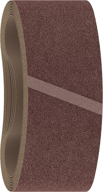 Bosch 10x Bande abrasive PRO Paint on Wood and Hardwood X440 pour ponceuses (pour Peinture sur bois, Bois dur, 100 x 610 mm, Gra