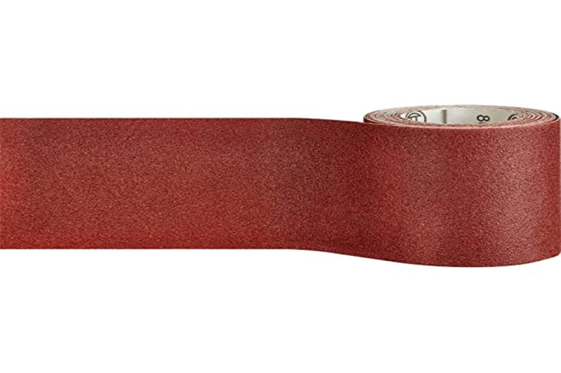 Bosch 1x Rouleau abrasif C410 Standard for Wood and Paint (pour le bois, 115 mm x 5 m, grain 80, déchirable, accessoires profess