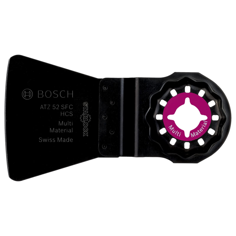 Bosch Professional 10x Spatule ATZ 52 SFC (pour résidus mous, Largeur 52 mm, Accessoire Outil multifonction)
