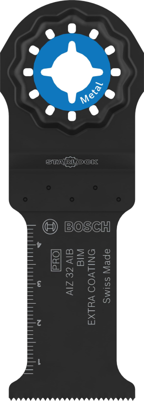 Bosch 5x Lame pour outil multifonctions PRO Non Ferrous Metal AIZ 32 AIB (pour Métaux non ferreux, Métaux non ferreux, Largeur 3
