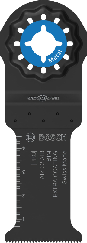 Bosch 1x Lame pour outil multifonctions PRO Non Ferrous Metal AIZ 32 AIB (pour Métaux non ferreux, Métaux non ferreux, Largeur 3