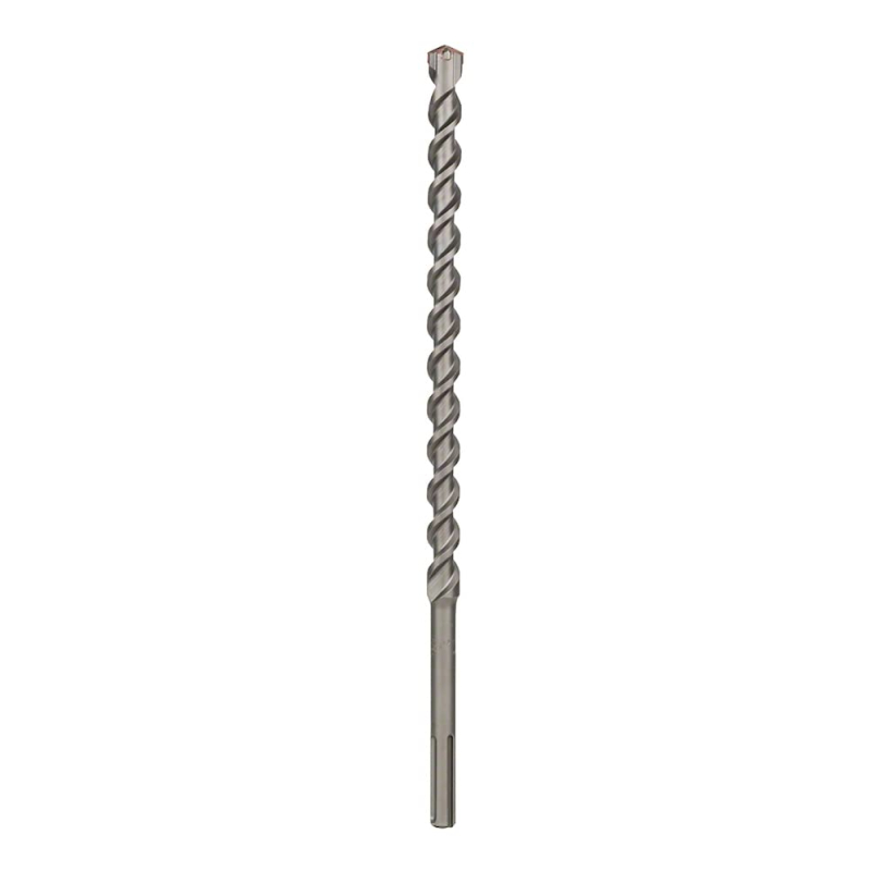 Bosch 1x Foret PRO SDS max-4 (pour Béton armé, Bloc de construction en béton, Ø 25,00 mm, Professional Accessoire Marteau burine