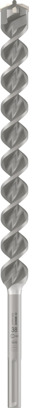 Bosch 1x Foret PRO SDS max-4 (pour Béton armé, Bloc de construction en béton, Ø 38,00 mm, Professional Accessoire Marteau burine