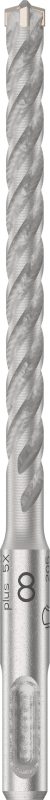 Bosch 10x Foret PRO SDS plus-5X (pour Béton armé, Béton, Ø 8,00 mm, Professional Accessoire Marteau burineur)