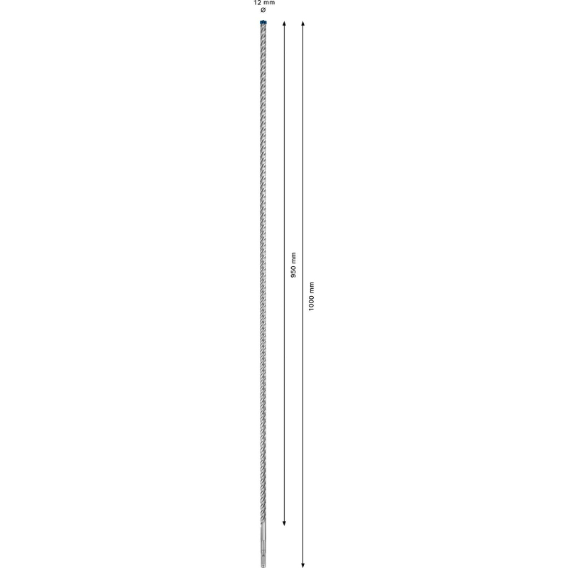 Bosch Outillages EXPERT SDS plus-7X 2608900115 Foret pour marteau-perforateur 1 pièce 12.00 mm Longueur totale 1000 mm