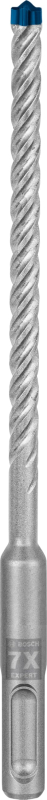 Bosch 10x Forets pour perforateur EXPERT SDS plus-7X (pour Pierre tendre, Pierre dure, Ø 6,50 mm, Professional Accessoire Martea