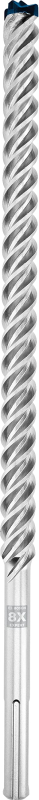 Bosch 1x Forets pour perforateur EXPERT SDS max-8X (pour Pierre tendre, Pierre dure, Ø 26,00 mm, Professional Accessoire Marteau