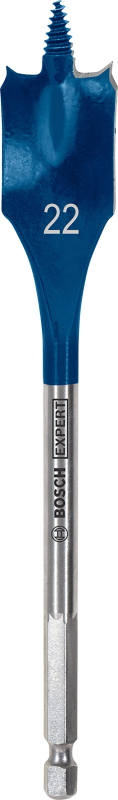 Bosch 1x Forets plats EXPERT Self Cut Speed (pour Bois résineux, Panneau aggloméré, Ø 22,00 mm, Professional Accessoire Perceuse