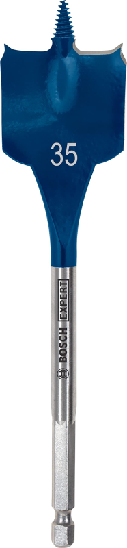 Bosch 1x Forets plats EXPERT Self Cut Speed (pour Bois résineux, Panneau aggloméré, Ø 35,00 mm, Professional Accessoire Perceuse