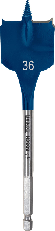 Bosch 1x Forets plats EXPERT Self Cut Speed (pour Bois résineux, Panneau aggloméré, Ø 36,00 mm, Professional Accessoire Perceuse