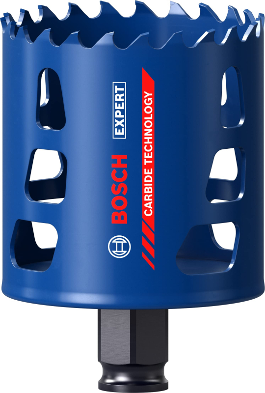 Bosch 1x Scies trépans EXPERT Tough Material (pour Bois avec métal, Brique, Ø 64 mm, Professional Accessoire Perceuses/visseuses