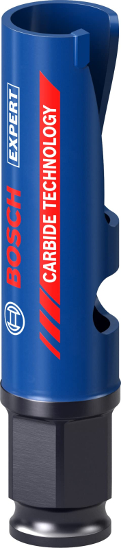 Bosch 1x Scies trépans EXPERT Construction Material (pour Bois résineux, Panneau aggloméré, Ø 19 mm, Professional Accessoire Per