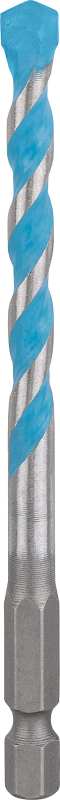 Bosch 1x Foret EXPERT HEX-9 Multi Construction (pour Béton, Carreaux tendres, Ø 6,50 mm, Professional Accessoire Perceuse/Visseu