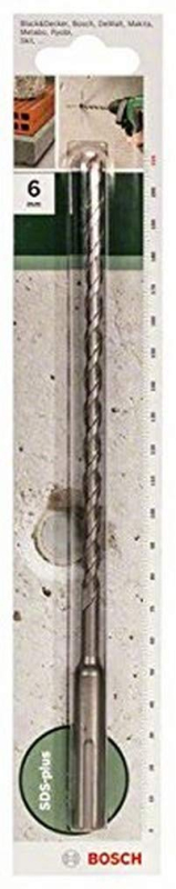 Bosch Outillages Bosch 2609255508 Foret SDS-Plus pour Marteau perforateur 210 mm Diamètre 6 mm