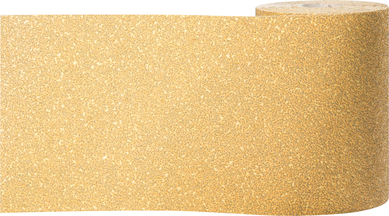 Bosch 1x Rouleaux de feuilles abrasives EXPERT C470 pour un ponçage manuel (pour Peinture sur bois, Bois dur, 115 mm x 5 m, Grai