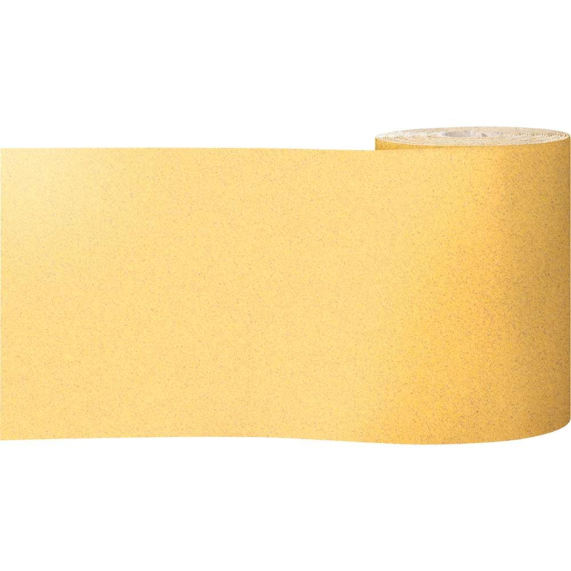 Bosch 1x Rouleaux de feuilles abrasives EXPERT C470 pour un ponçage manuel (pour Peinture sur bois, Bois dur, 115 mm x 5 m, Grai