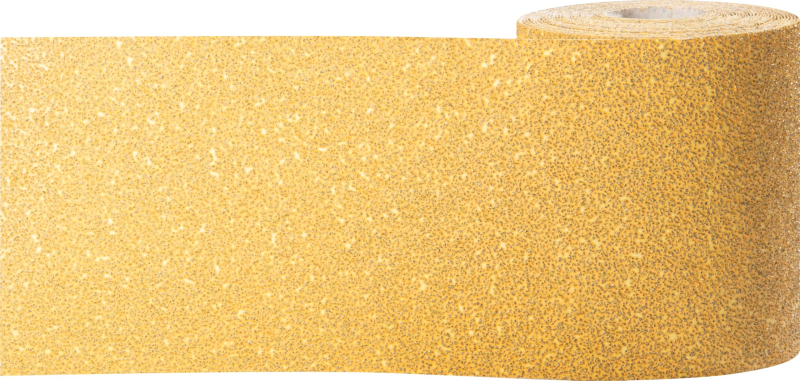 Bosch 1x Rouleaux de feuilles abrasives EXPERT C470 pour un ponçage manuel (pour Peinture sur bois, Bois dur, 93 mm x 5 m, Grain