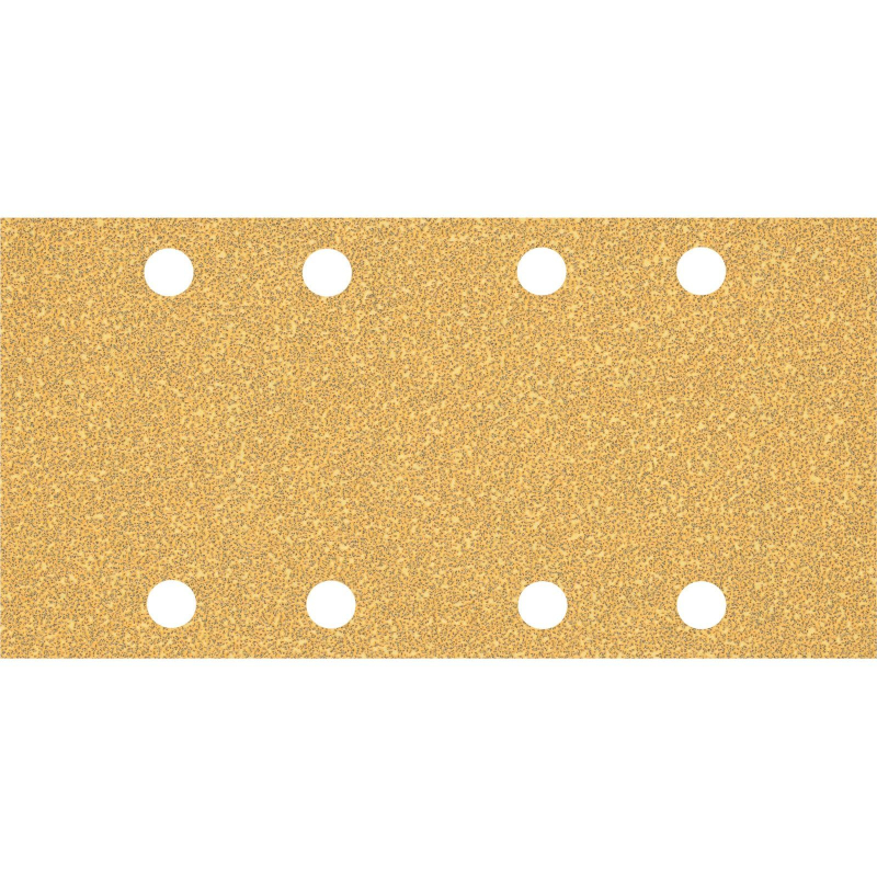 Bosch 50x Feuilles abrasives EXPERT C470 à 8 trous (pour Peinture sur bois, Bois dur, Ø 93x186 mm, Grain 40, Professional Access
