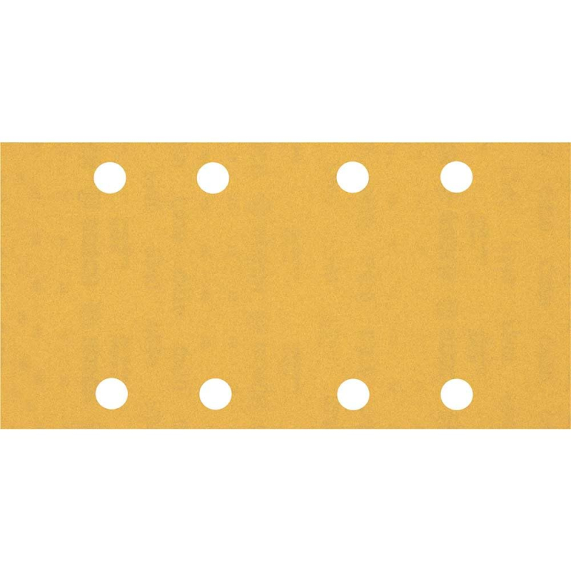 Bosch 50x Feuilles abrasives EXPERT C470 à 8 trous (pour Peinture sur bois, Bois dur, Ø 93x186 mm, Grain 180, Professional Acces