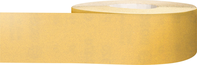 Bosch 1x Rouleaux de feuilles abrasives EXPERT C470 pour un ponçage manuel (pour Peinture sur bois, Bois dur, 93 mm x 50 m, Grai