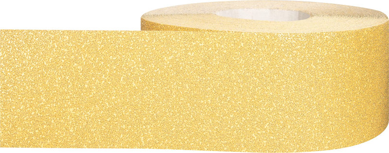 Bosch 1x Rouleaux de feuilles abrasives EXPERT C470 pour un ponçage manuel (pour Peinture sur bois, Bois dur, 115 mm x 50 m, Gra