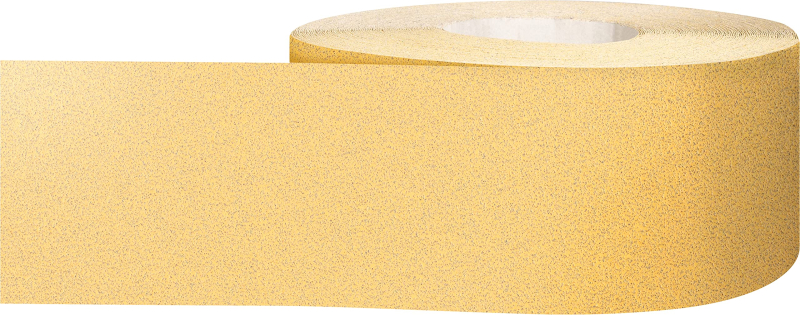 Bosch 1x Rouleaux de feuilles abrasives EXPERT C470 pour un ponçage manuel (pour Peinture sur bois, Bois dur, 115 mm x 50 m, Gra