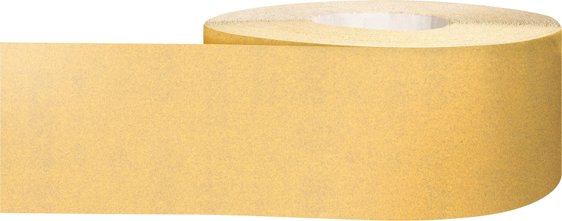 Bosch 1x Rouleaux de feuilles abrasives EXPERT C470 pour un ponçage manuel (pour Peinture sur bois, Bois dur, 115 mm x 50 m, Gra