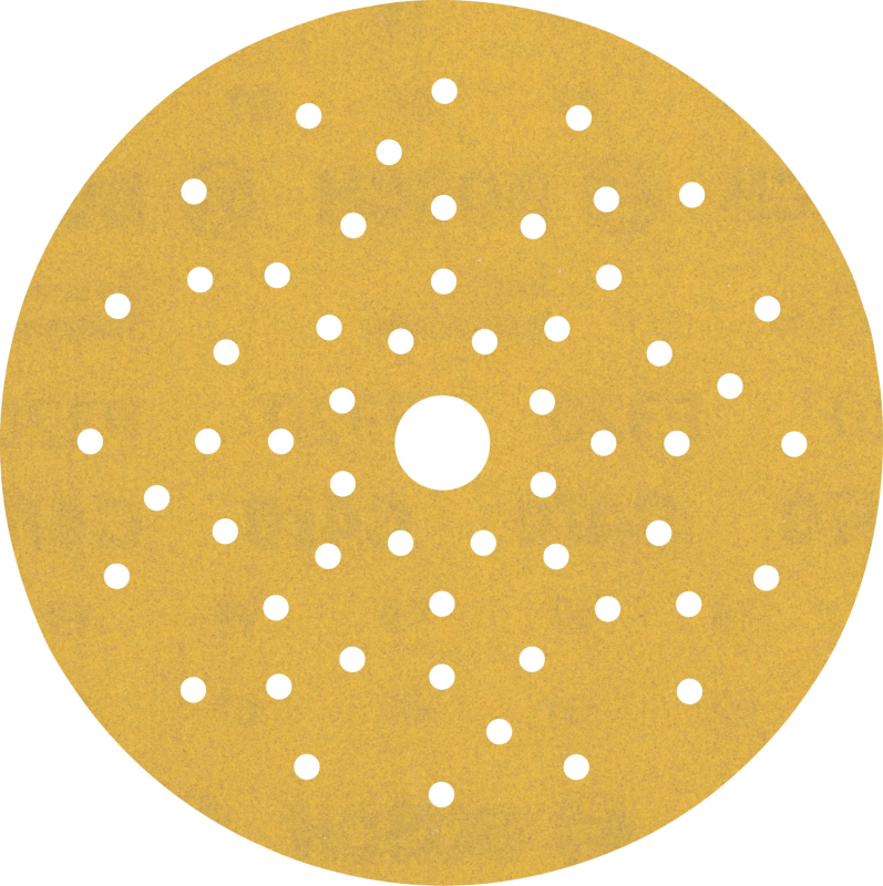 Bosch 5x Feuilles abrasives EXPERT C470 multi-trous (pour Peinture sur bois, Bois dur, Ø 150 mm, Grain 320, Professional Accesso