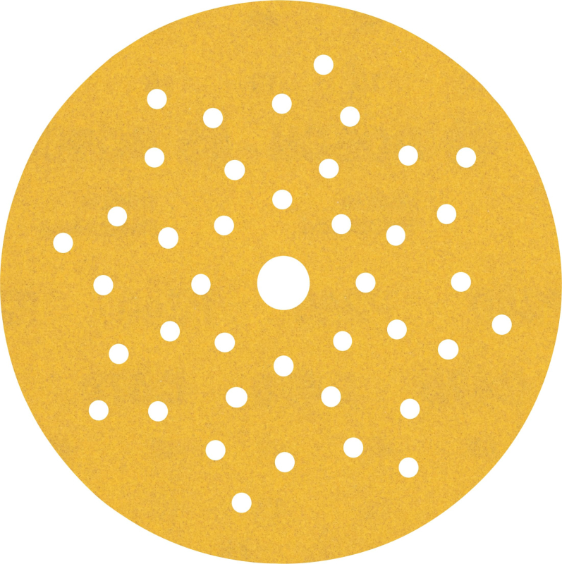 Bosch 50x Feuilles abrasives EXPERT C470 multi-trous (pour Peinture sur bois, Bois dur, Ø 125 mm, Grain 240, Professional Access