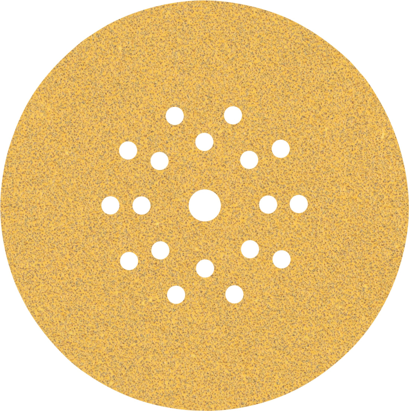 Bosch 25x Feuilles abrasives EXPERT C470 à 19 trous (pour Peinture sur bois, Bois dur, Ø 225 mm, Grain 60, Professional Accessoi