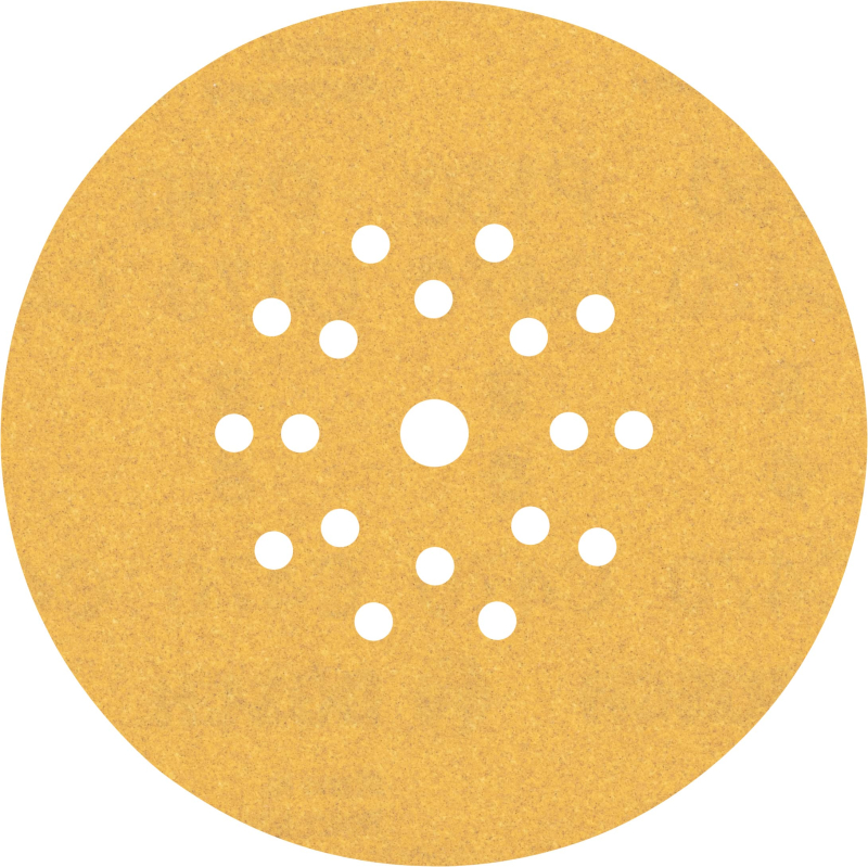 Bosch 25x Feuilles abrasives EXPERT C470 à 19 trous (pour Peinture sur bois, Bois dur, Ø 225 mm, Grain 150, Professional Accesso