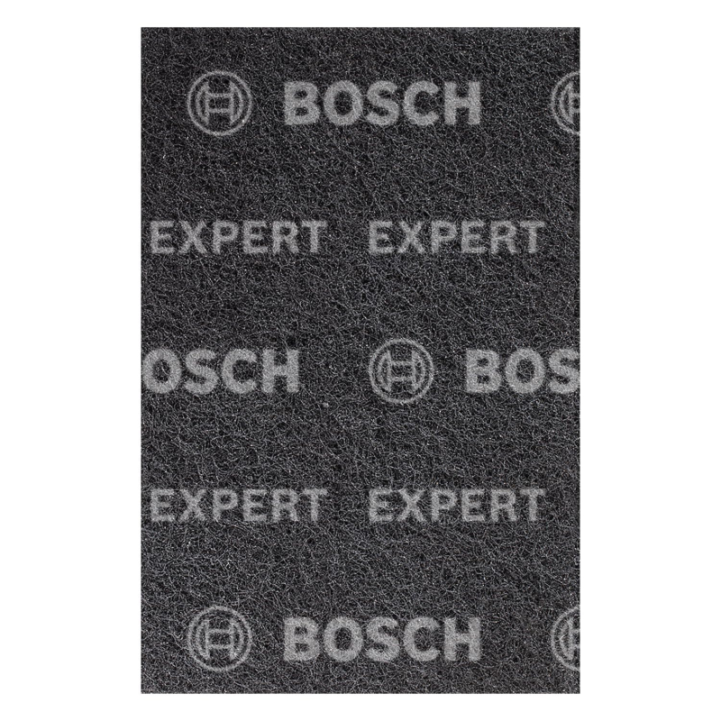 Bosch 1x Tampons en non-tissé EXPERT N880 (pour Tôles en acier, Acier inoxydable, Ø 152 x 229 mm, moyen S, Professional Accessoi
