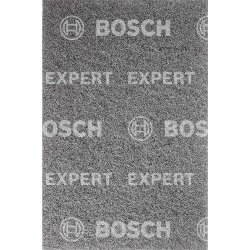 Bosch 1x Tampons en non-tissé EXPERT N880 (pour Tôles en acier, Acier inoxydable, Ø 152 x 229 mm, Ultra fine S, Professional Acc