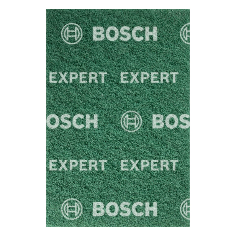 Bosch 1x Tampons en non-tissé EXPERT N880 (pour Tôles en acier, Acier inoxydable, Ø 152 x 229 mm, très fin GP, Professional Acce