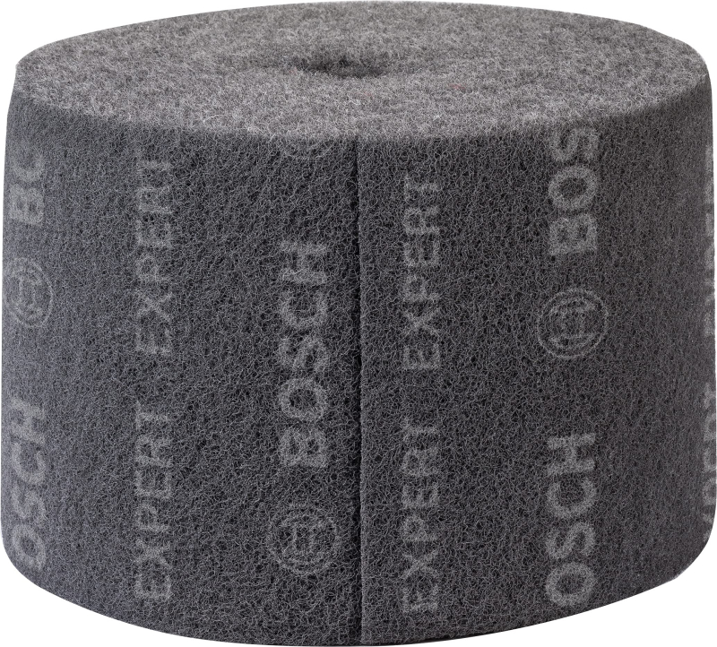 Bosch 1x Rouleaux en non-tissé EXPERT N880 (pour Tôles en acier, Acier inoxydable, Largeur 150 mm, Longueur 10 m, Ultra fine S, 